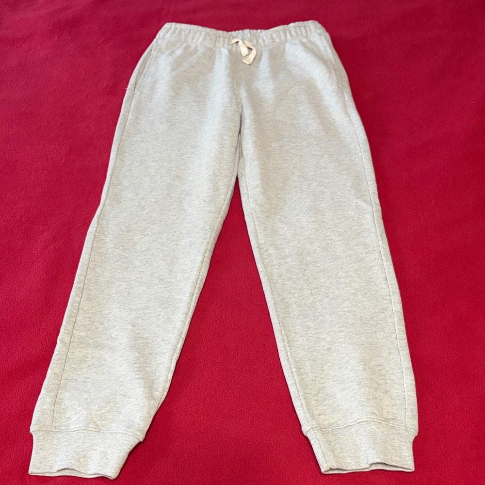 Nordstrom Light Gray Kids Jogger Sweatpants with Drawstring